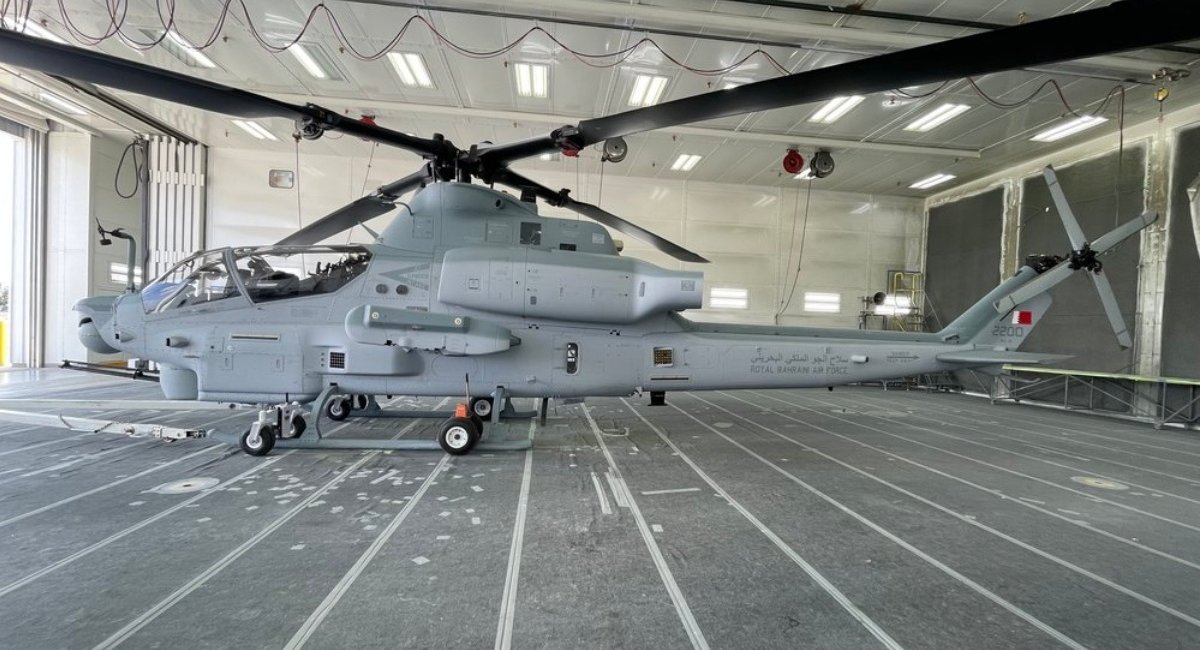 Цикл виробництва першого  AH-1Z для Бахрейну тривав дещо більше 6 місяців, фото з відкритих джерел