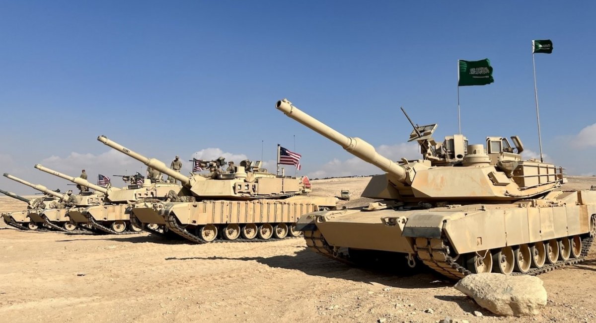 M1 Abrams армії Саудівської Аравії та США, фото – U.S.Army