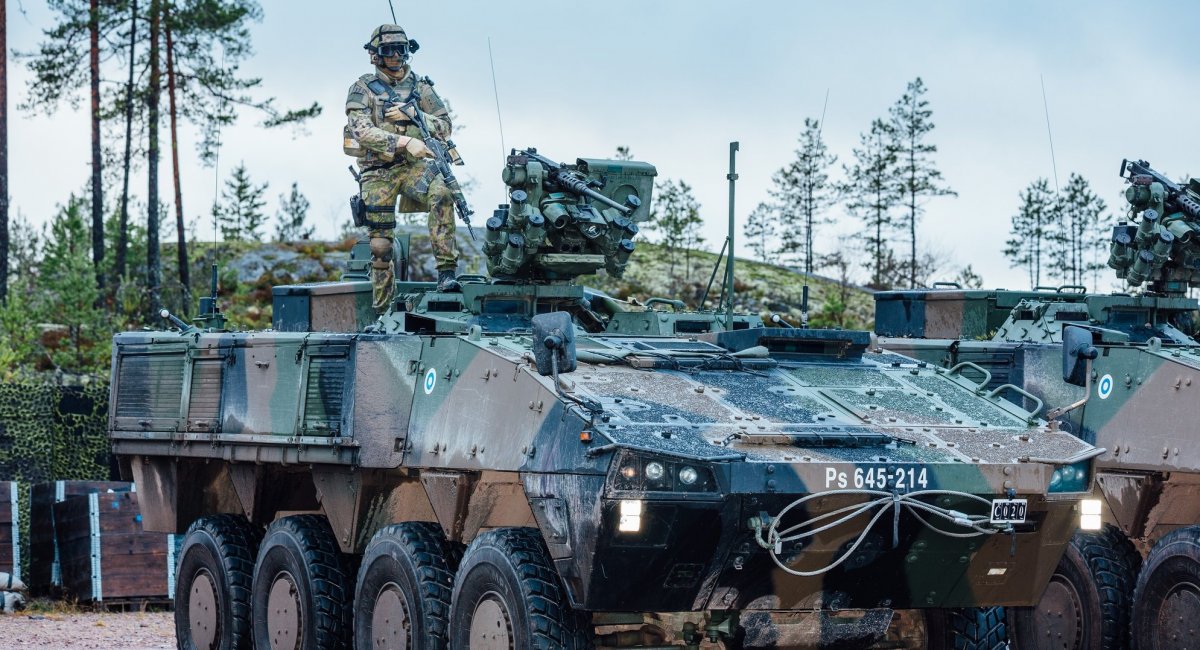 XA-360 AMV армії Фінляндії (фото: Puolustusvoimat)