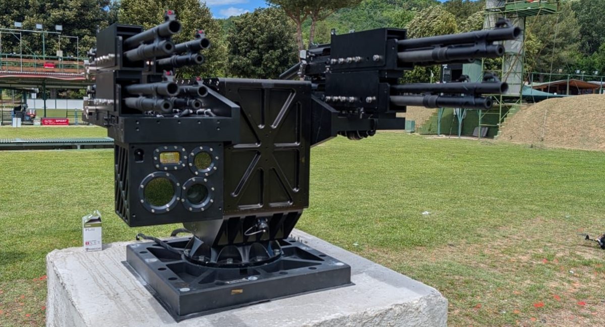 LIVET RCWS з 8 дробовиками Benelli M4 A.I. Drone Guardian. Фото: Beretta Defense Technologies