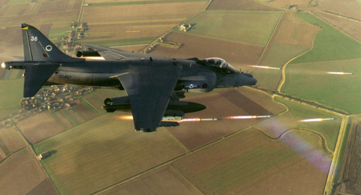 Пуски CRV7 з Harrier