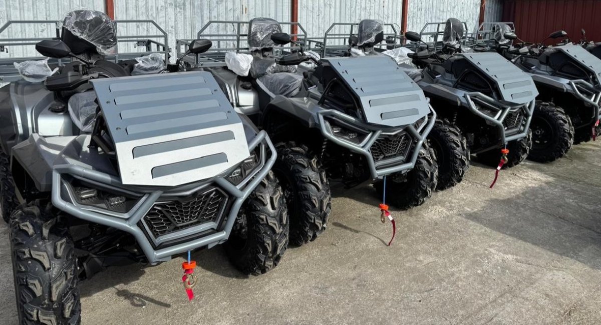 Група компаній GROUND FORCE розробила, поставила на виробництво та розпочала постачання квадроциклу ATC Nord 1000 / Фото: GROUND FORCE