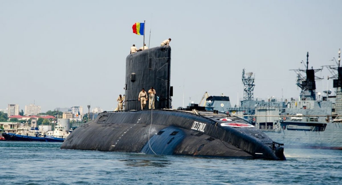 Румунська субмарина Delfinul, що належить до радянського проекту 877, ілюстративне фото з відкритих джерел