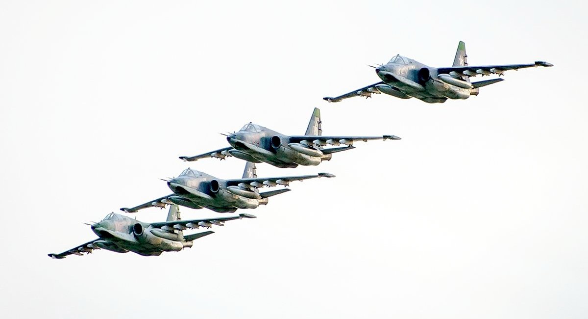 Ворожі Су-25, фото ілюстративне