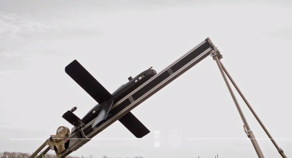 БПЛА HX-2 на озброєнні ЗСУ. Кадр з відео батальйону "Інквізиція" 59-ї ОШБр БпС ЗСУ