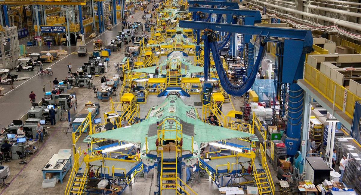 Виробничі потужності F-35, фото — Lockheed Martin