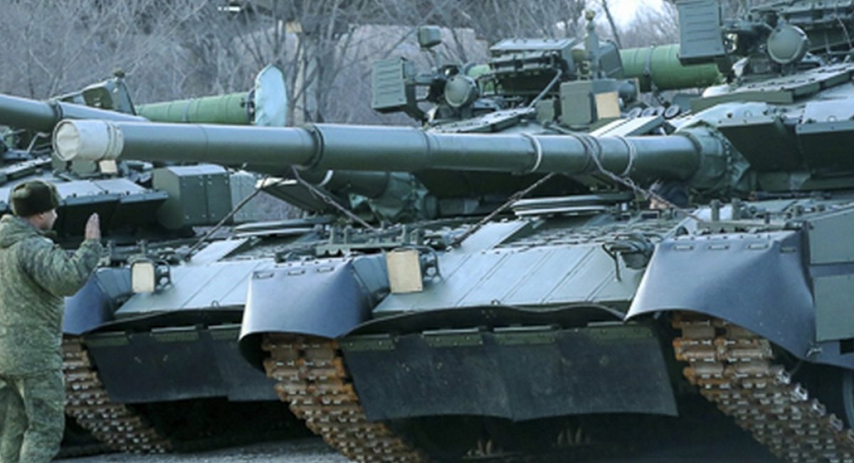 Танки Т-80 морської піхоти Тихоокеанського флоту РФ, фото ілюстративне