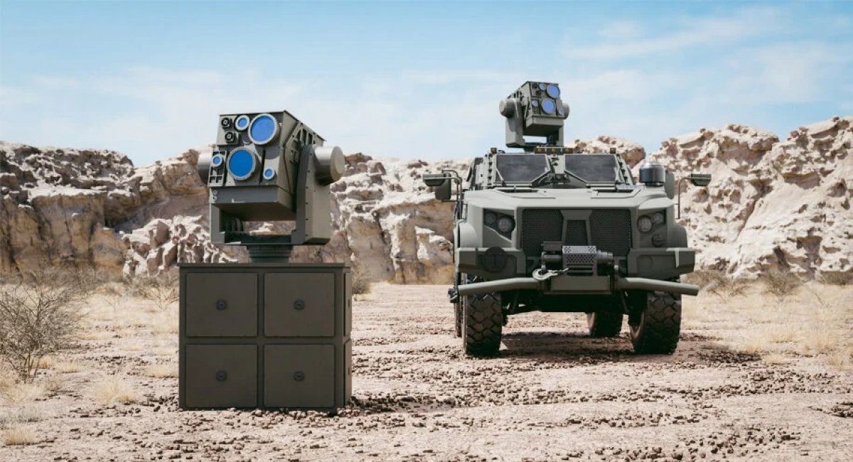 Лазерна система Locust X3 у стаціонарному та мобільному варіантах, фото - AeroVironment