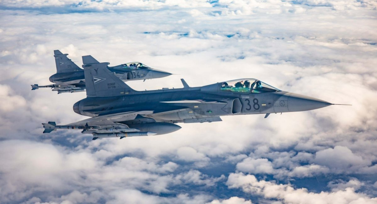 Винищувачі JAS 39C Gripen. Фото - Saab
