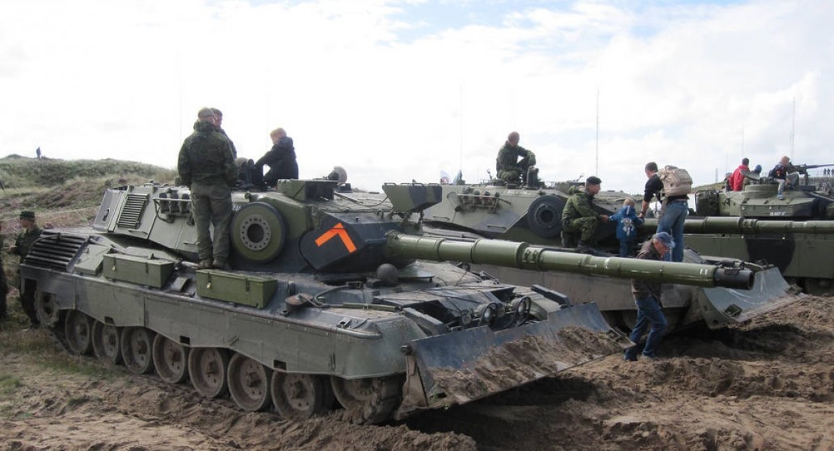 Данські Leopard 1A5-DK, архівне зображення з відкритих джерел