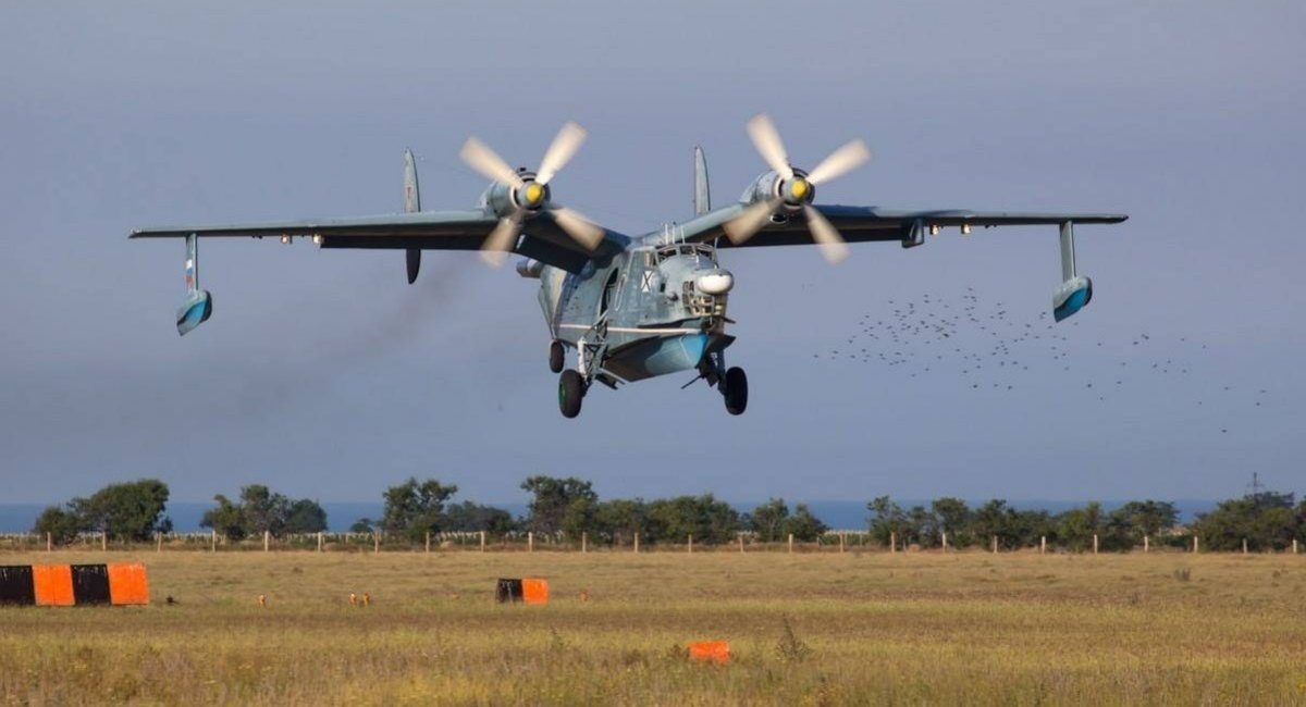 Літак Бе-12 морської авіації Чорноморського флоту РФ, ілюстративне фото довоєнних часів
