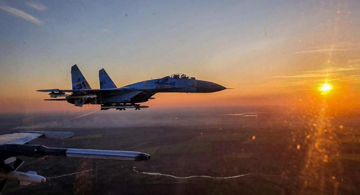 Винищувачі Су-27 патрулюють небо України, фото – прес-служба 831-ої бригади ПС ЗСУ