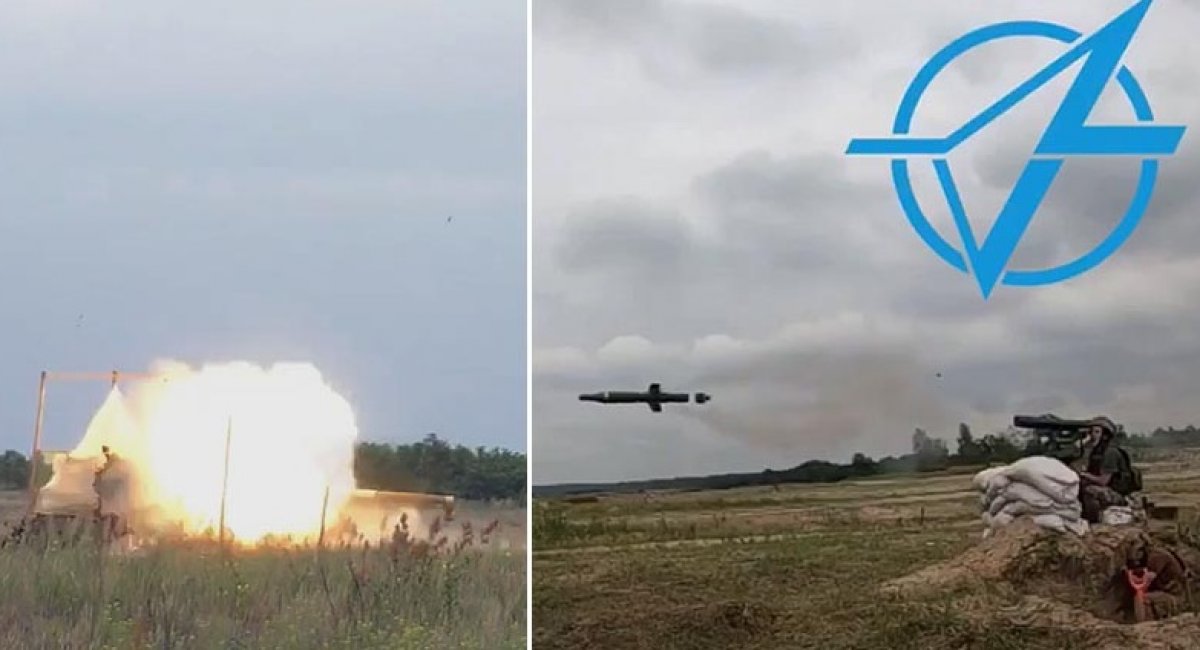 ПТРК "Корсар" під час випробувань ракет на Чернігівщині та влучання в мішень