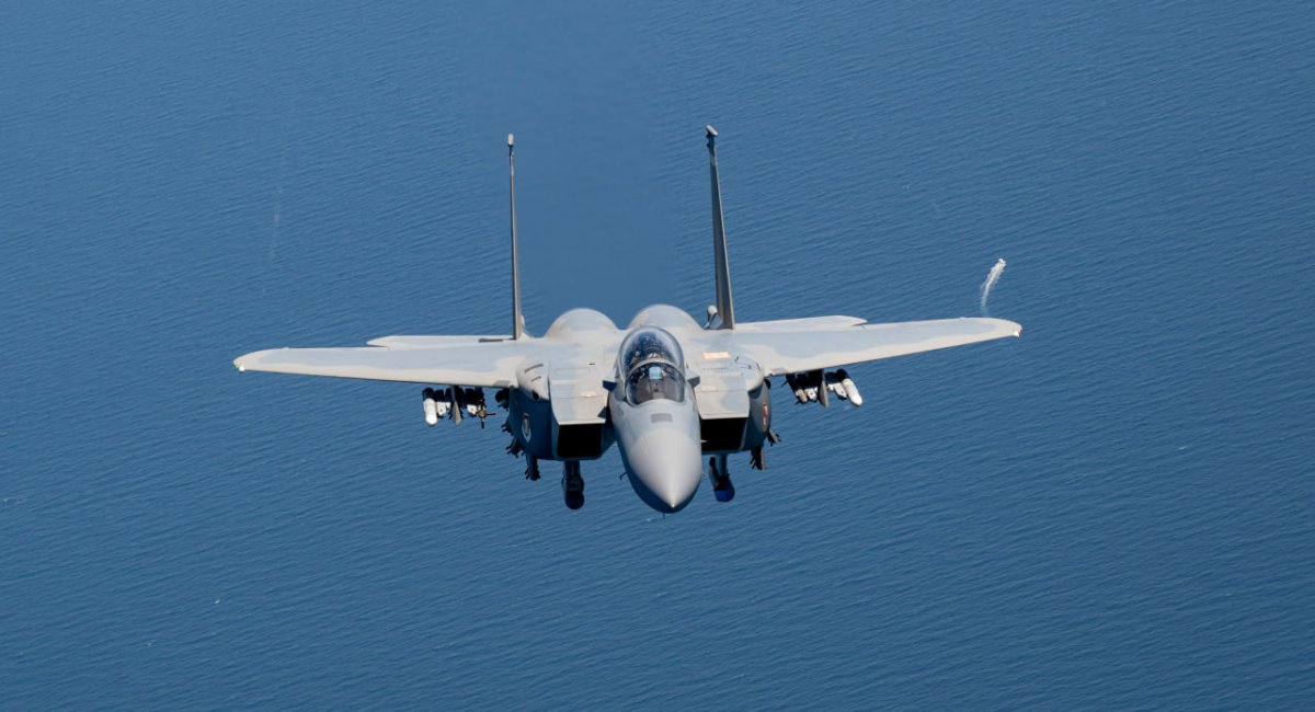 Винищувач F-15EX Eagle II. Фото: US DoW