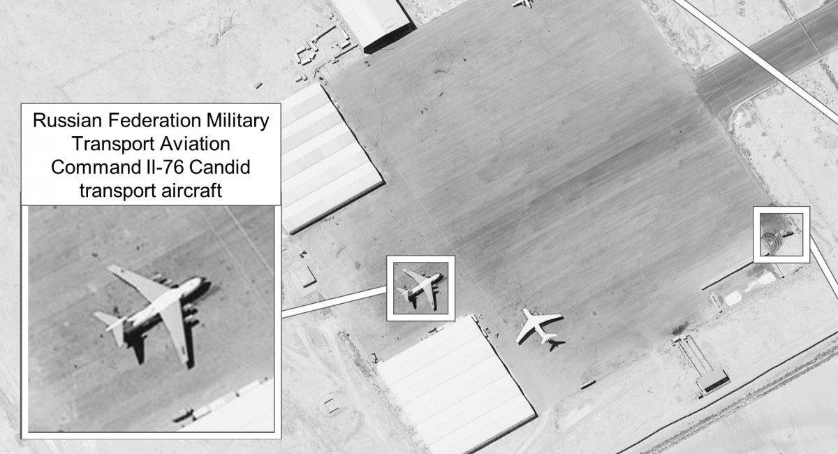 "Кремль бреше кожен раз": США оприлюднили нові супутникові знімки про постачання російської зброї до Лівіі