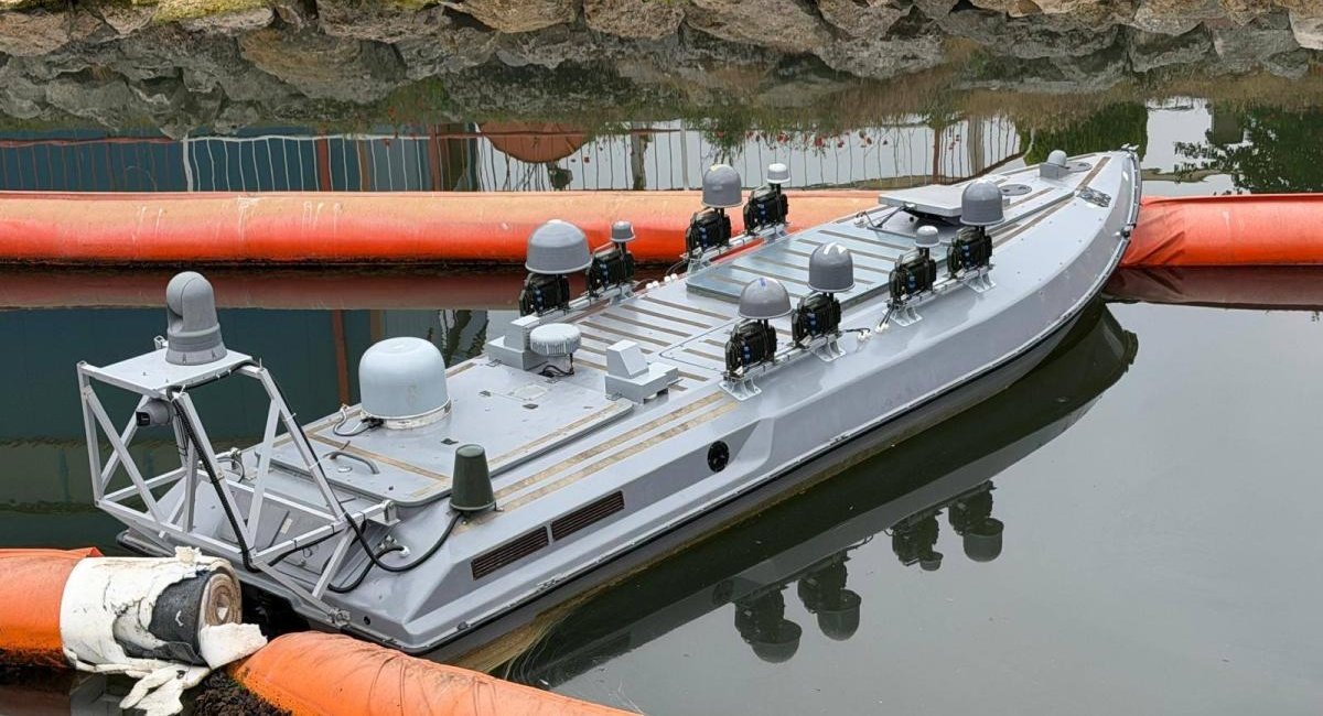 Морський дрон ВМСУ у порту румунського міста Констанца