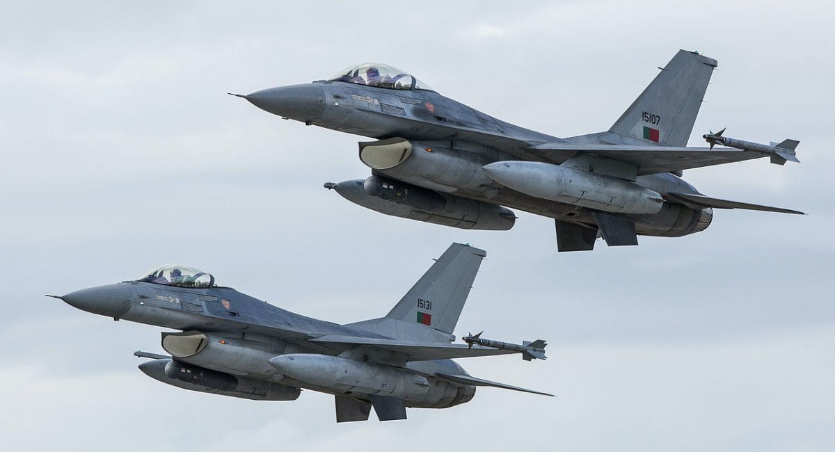 Винищувачі F-16AM ВПС Португалії. Ілюстративне фото з відкритих джерел