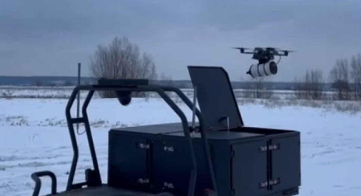 Запускати FPV-дрони тепер може український НРК Ratel H, який отримав нову пускову на чотири комірки