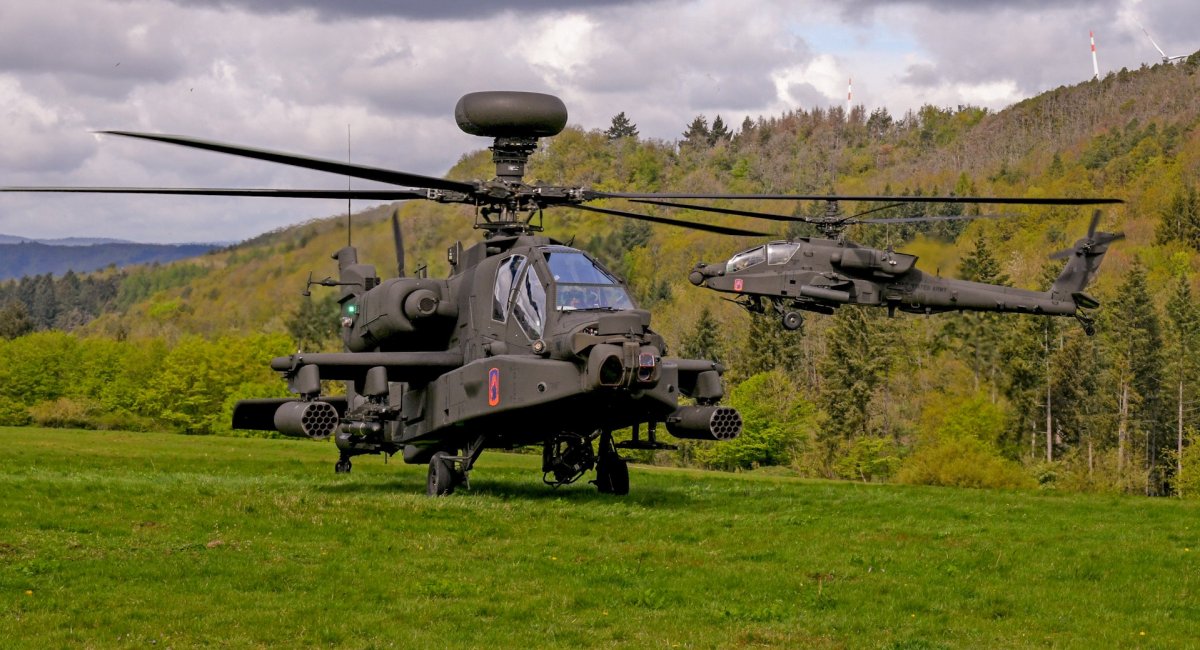 AH-64E Apache (всі фото: US DoD)