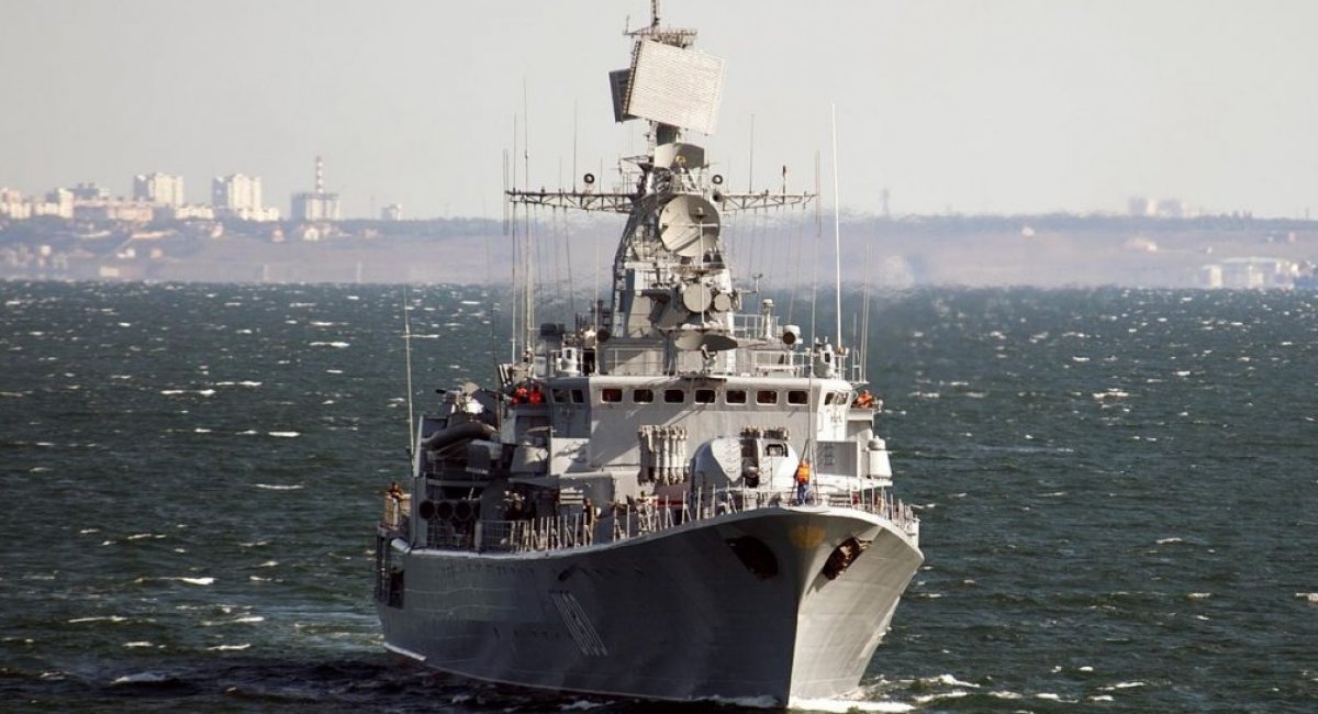 "Сагайдачний" має стати флагманом впровадження сучасних морських технологій - віце-адмірал С.Гайдук 