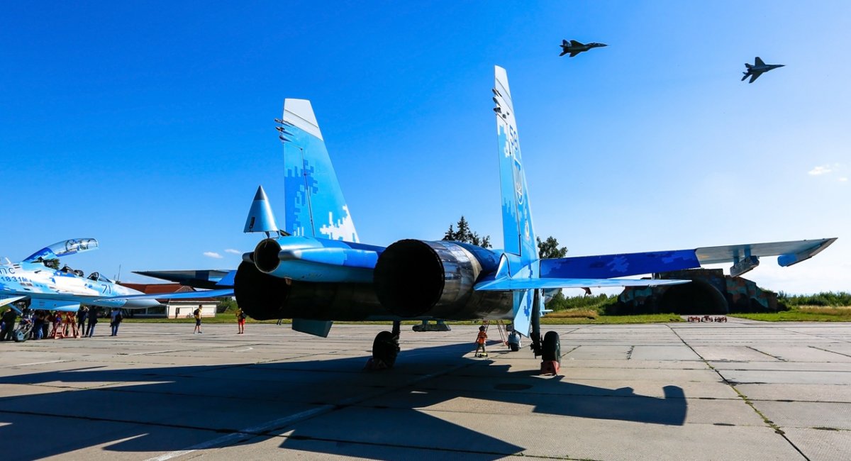 Бойові літаки Су-27 Повітряних сил ЗСУ / Фото: Anton Krit