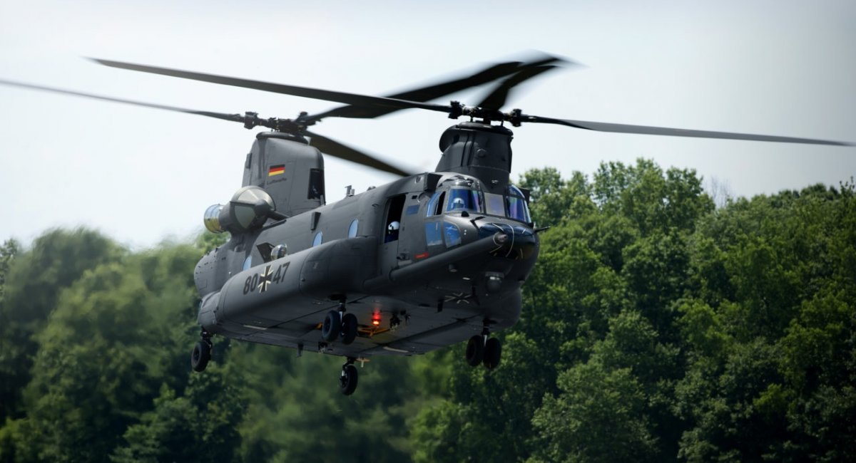 Рендер пропозиції від Boeing на поставку CH-47F Chinook для німецької армії