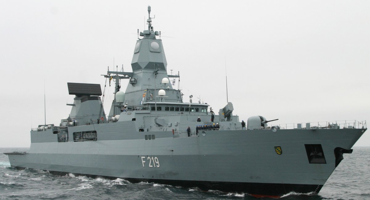 Першим носієм лазерної зброї в німецькому ВМС має стати фрегат "Sachsen"