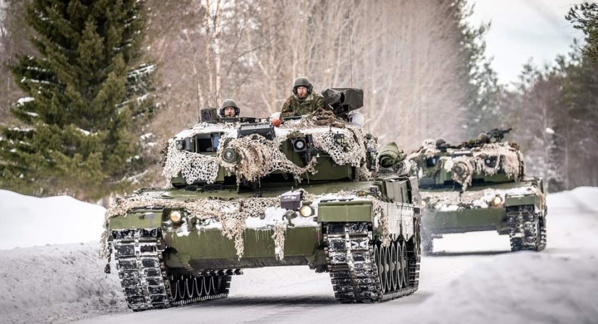 Танки Leopard 2A4NO армії Норвегії, фото ілюстративне