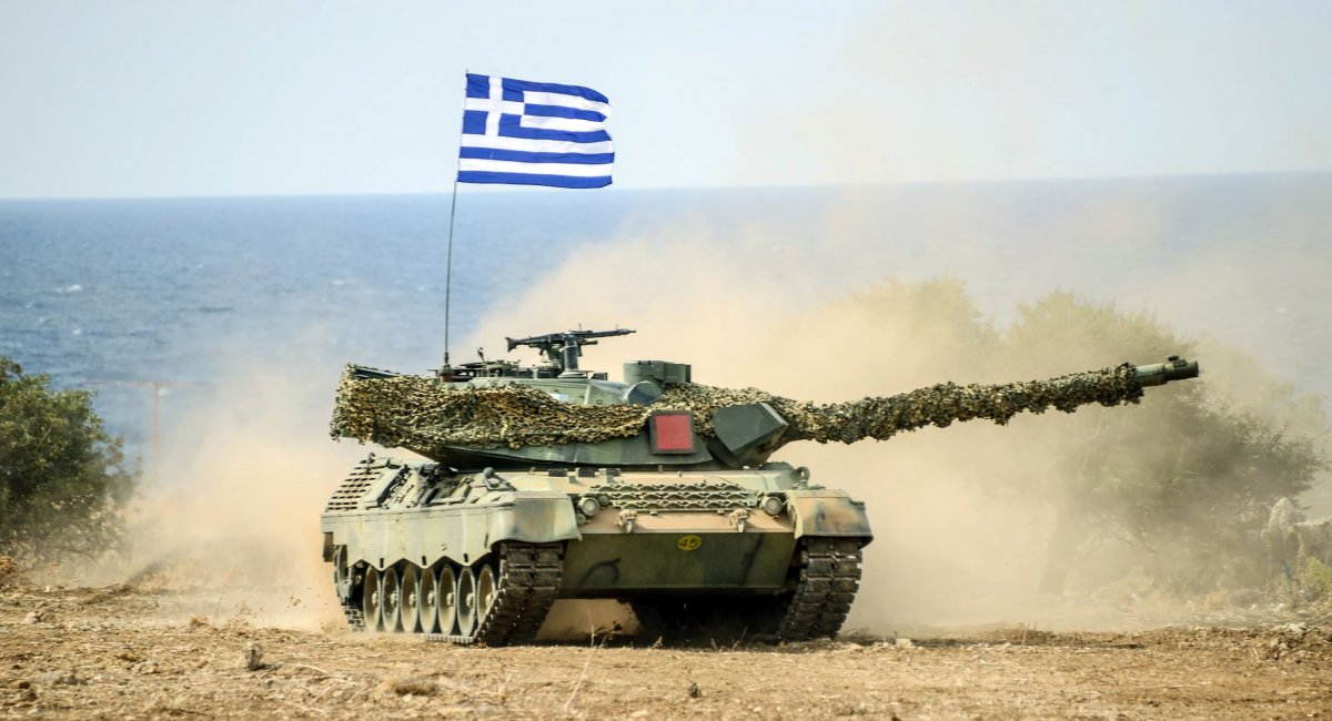 Leopard 1A5 збройних сил Греції