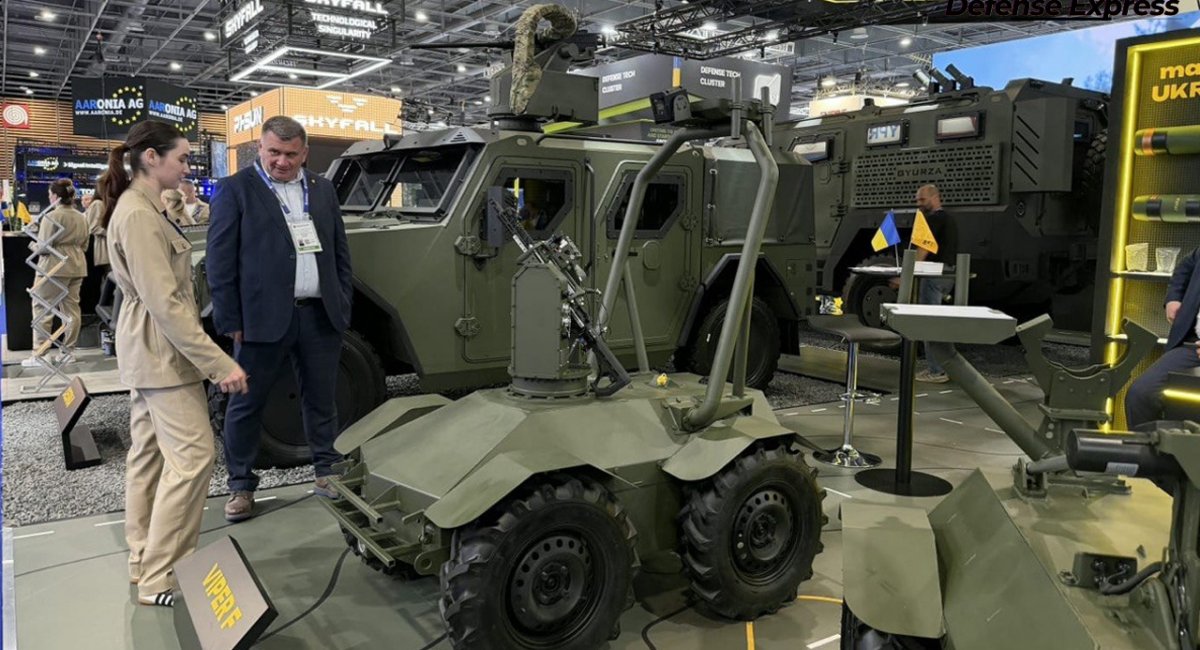 НРК Viper F на стенді "УкрАрмоТех" на виставці Eurosatory 2026