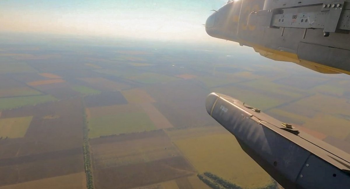 Запуск Storm Shadow/SCALP з Су-24