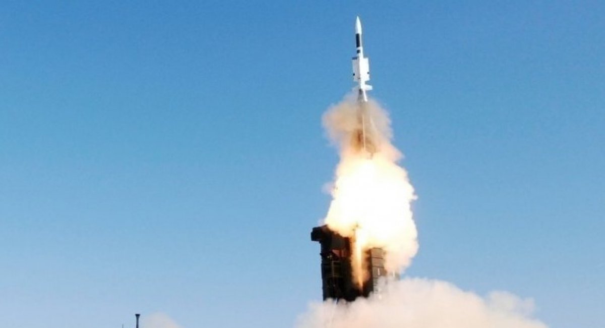 Пуск ракети Aster 30 із зенітного ракетного комплексу SAMP/T. Фото ілюстративне