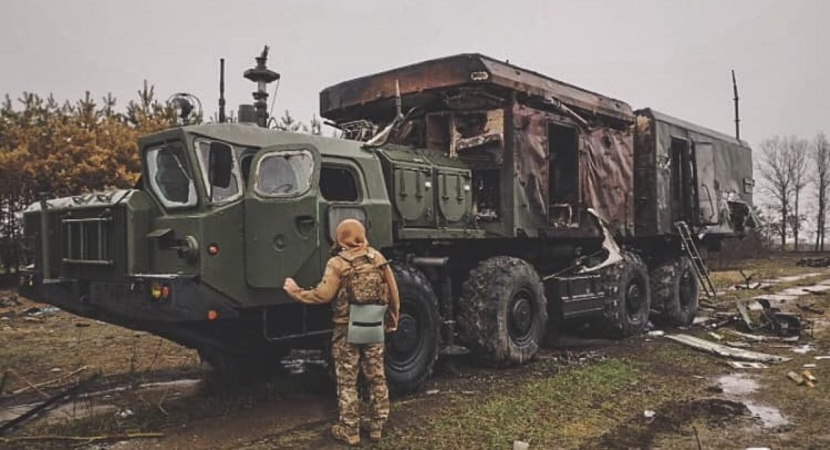 ССО показали знищену РЛС С-300: армія РФ розгорнула їх під Києвом 