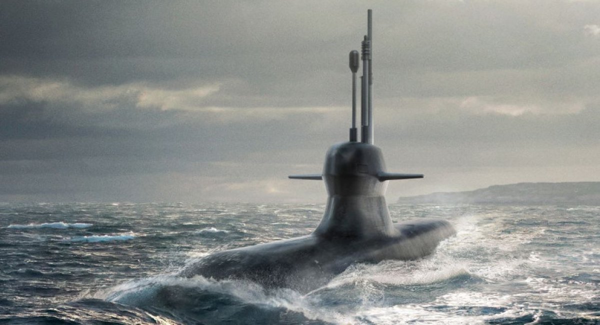 Підводний човен типу A26. Візуалізація від Saab