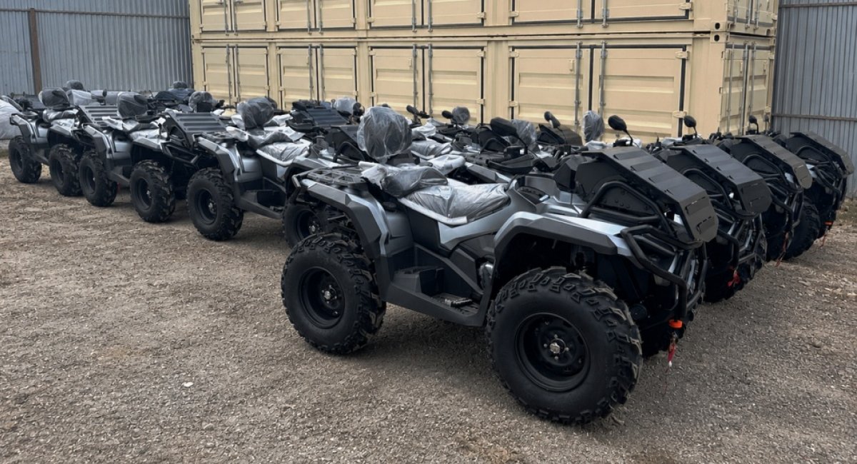 GROUND FORCE відвантажила чергову партію бойових квадроциклів ATC NORD 1000 / Photo credit: GROUND FORCE