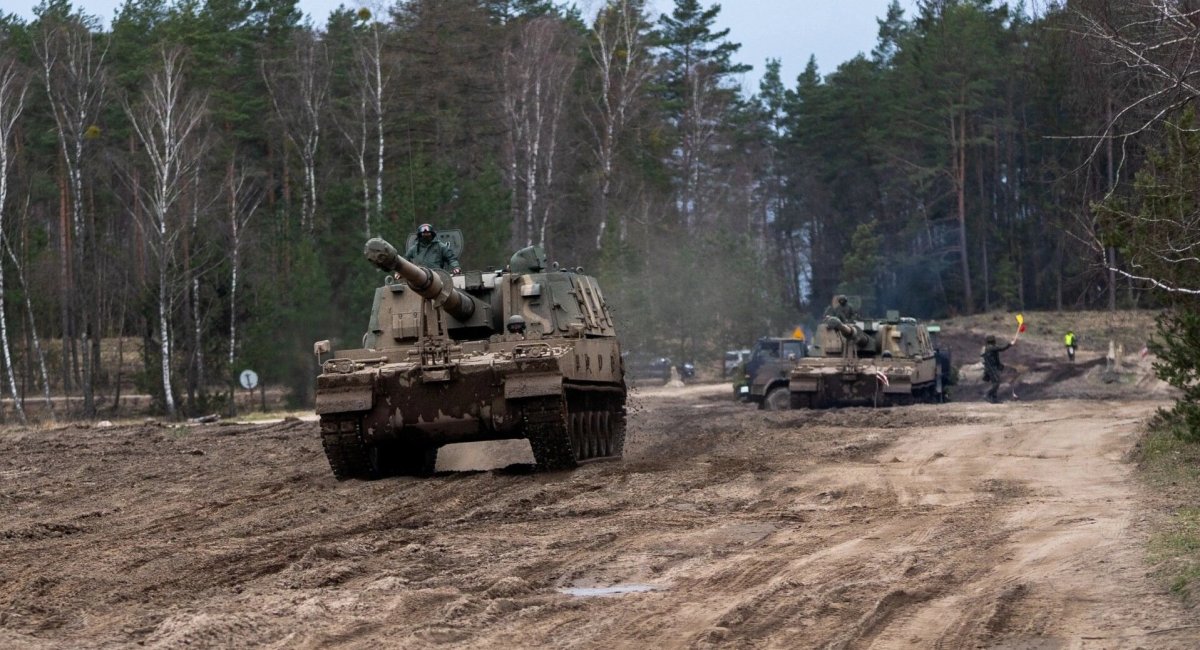 Польські артилеристи відпрацьовують застосування САУ K9 з поправкою на досвід ЗСУ, березень 2024 року, фото - Wojsko Polskie/DGRSZ