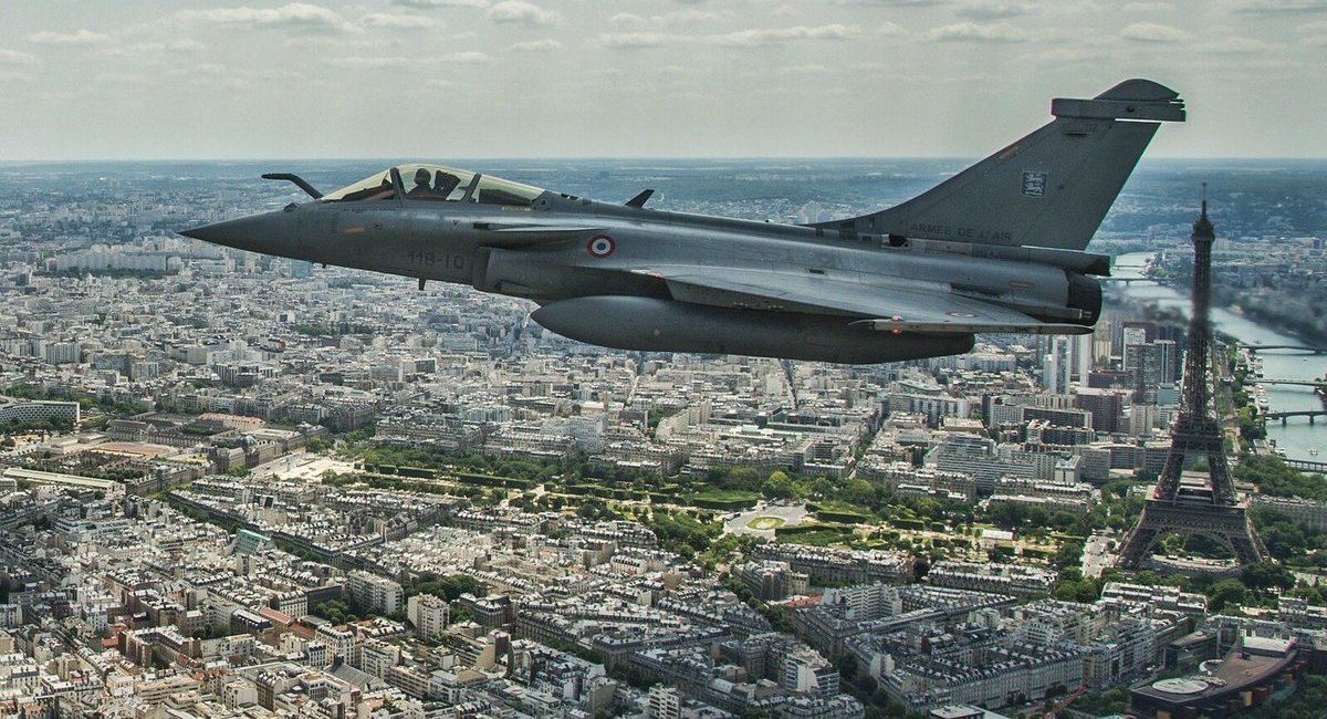 Багатоцільовий винищувач Rafale французьких ВПС, ілюстративне фото з відкритих джерел