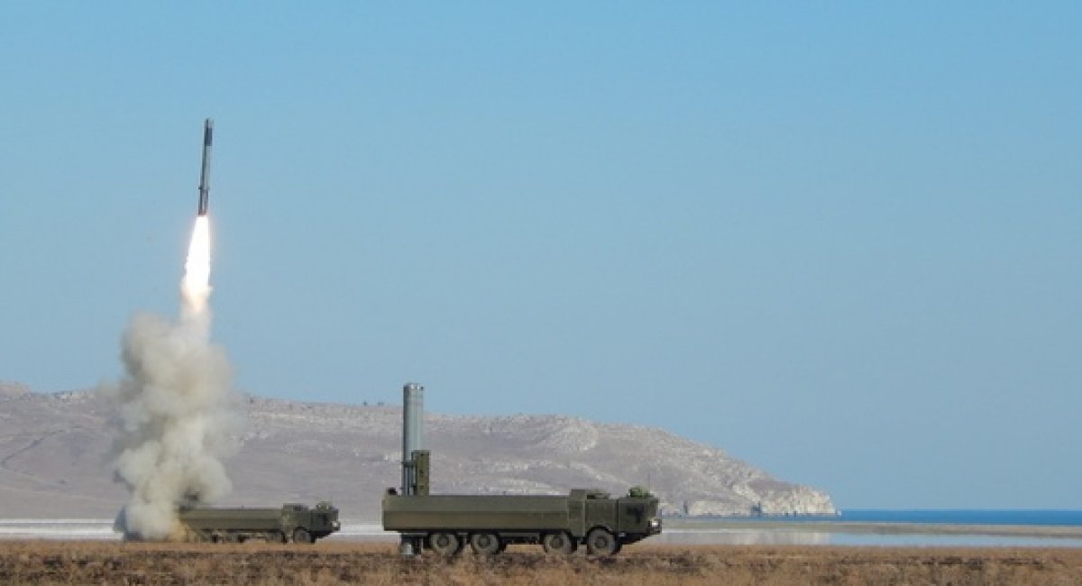 Росія провела в Криму навчання з береговими ракетними комплексами "Бастіон"
