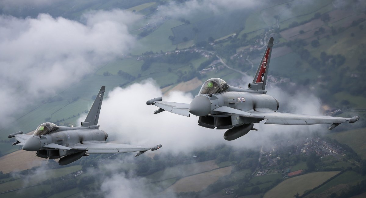Британські Eurofighter Typhoon ілюстративне фото з відкритих джерел