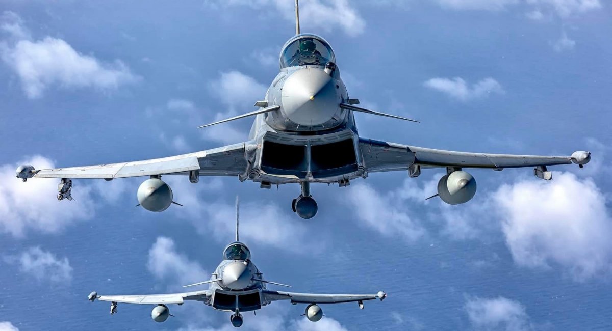 Eurofighter Typhoon іспанських повітряних сил. Фото: Ejército del Aire