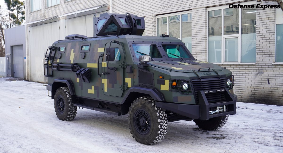 Нова бойова броньована колісна машина "Козак-7" від НВО "Практика"