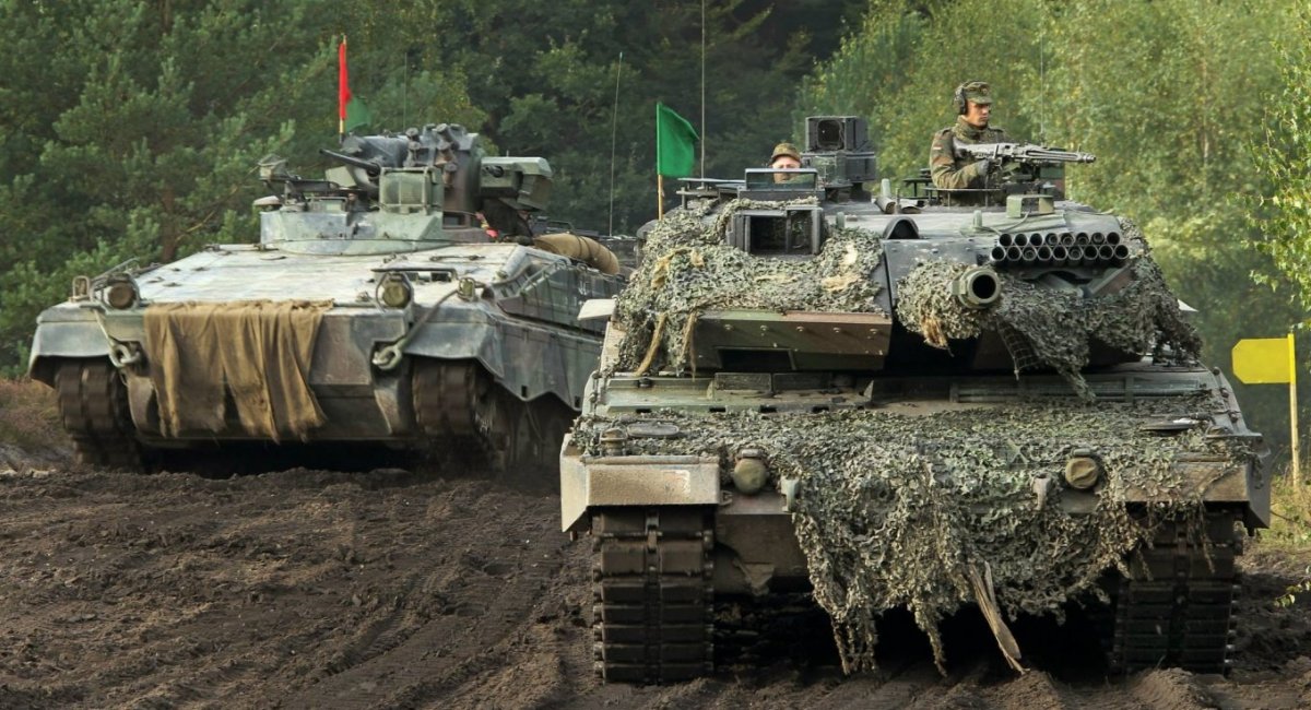 Leopard 2 та Marder (всі фото: Bundeswehr)