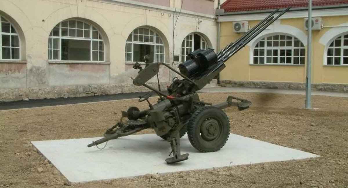 Зенітна автоматична гармата М55 югославського виробництва у триствольній версії, ілюстративне фото з відкритих джерел