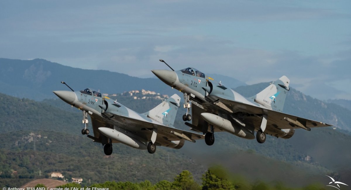 Mirage 2000-5 (всі фото: ПС Франції)
