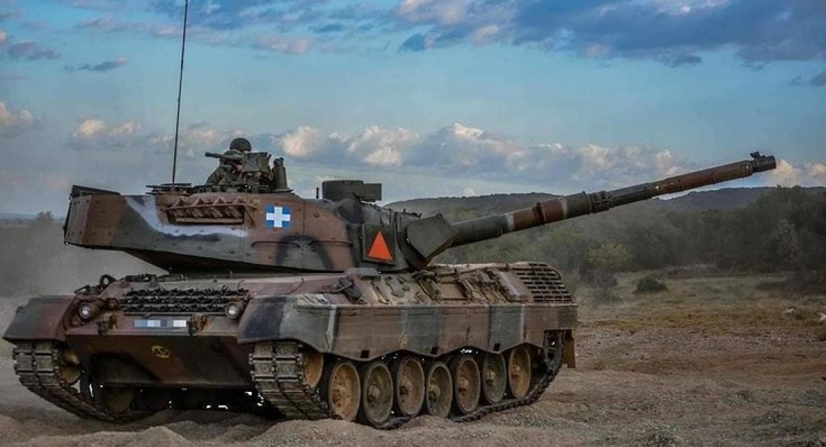 Leopard 1A5 грецької армії, ілюстративне фото з відкритих джерел