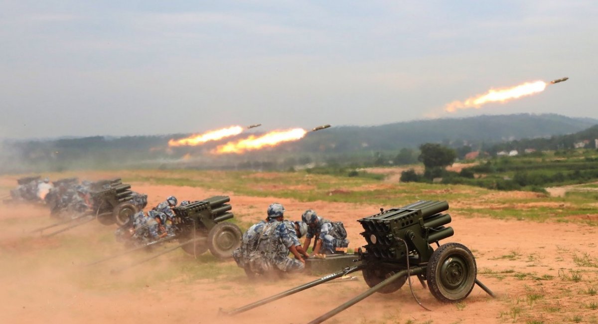 Ілюстративне фото китайської РСЗВ Type 63