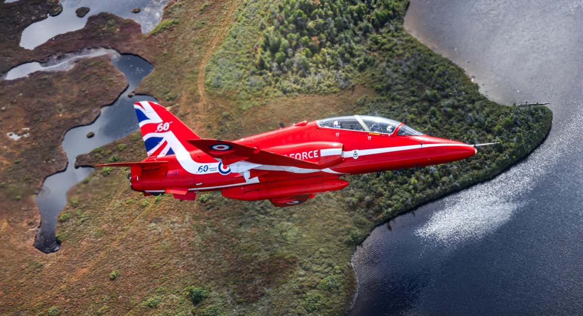 Hawk T1​ групи Red Arrows​