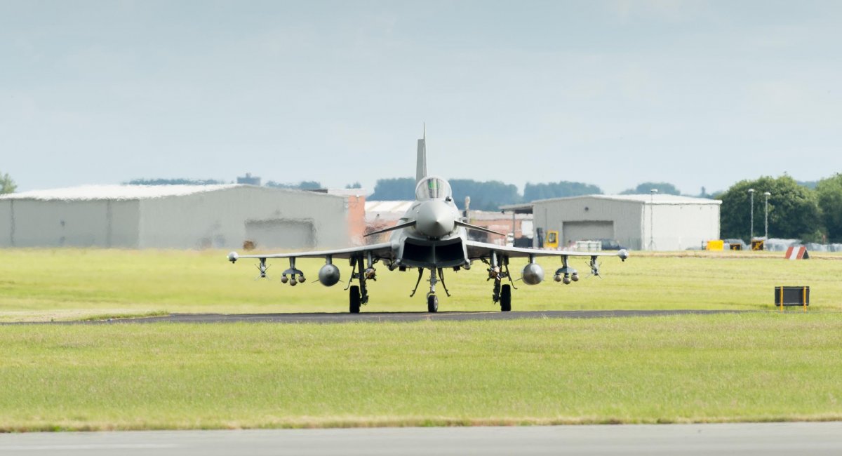 Британський Eurofighter з ракетами Brimstone, ілюстративне фото від MBDA