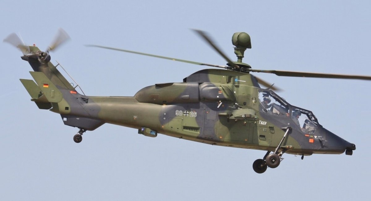 Вертоліт Eurocopter Tiger збройних сил Німеччини, ілюстративне фото з відкритих джерел