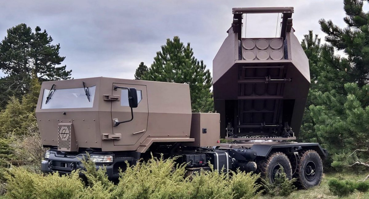 РСЗВ Foudre. Фото: Turgis Gaillard